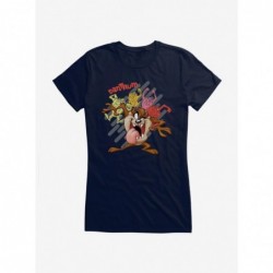 Limited Time Special Looney Tunes Tasmanian Devil Tantrum Girls T-Shirt $9.16 T-Shirts