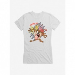 Limited Time Special Looney Tunes Tasmanian Devil Tantrum Girls T-Shirt $9.16 T-Shirts