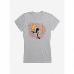 Discount Looney Tunes Daffy Duck Acme Girls T-Shirt $9.36 T-Shirts