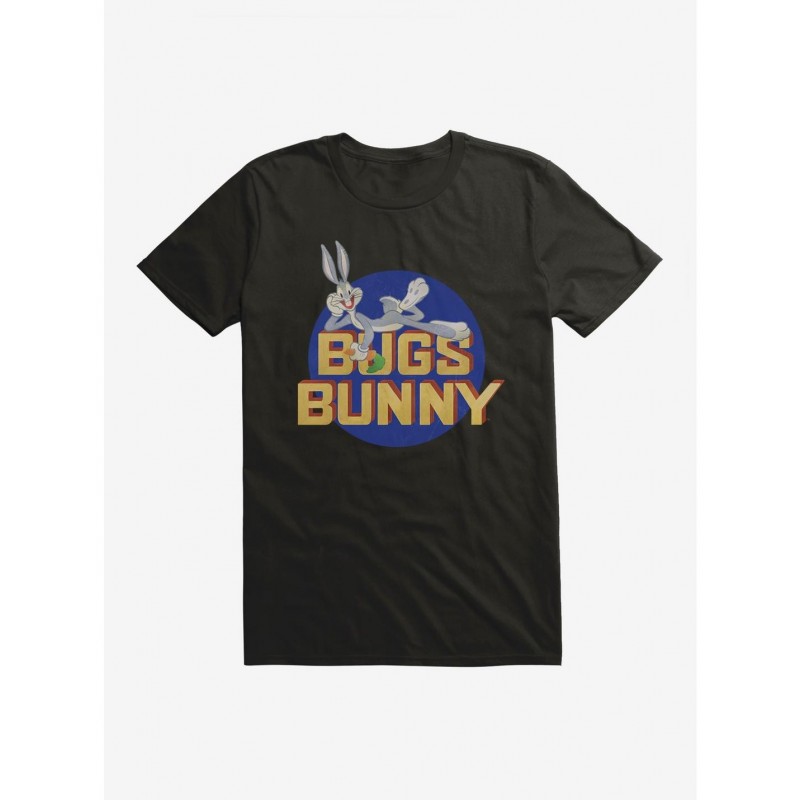 Unique Looney Tunes Retro Bugs Bunny Icon T-Shirt $9.18 T-Shirts