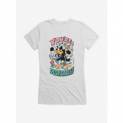 Cheap Sale Looney Tunes Daffy Duck Despicable Girls T-Shirt $9.16 T-Shirts