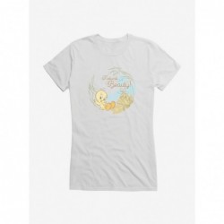 Pre-sale Looney Tunes Tweety Bird Nature Lover Girls T-Shirt $8.17 T-Shirts