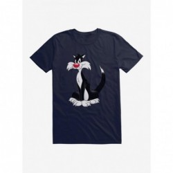 Fashion Looney Tunes Sylvester Grin T-Shirt $6.69 T-Shirts