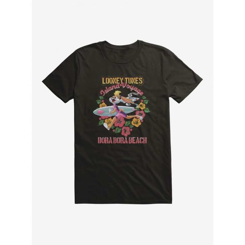 Flash Deal Looney Tunes Bugs Bunny Island Voyage T-Shirt $8.41 T-Shirts