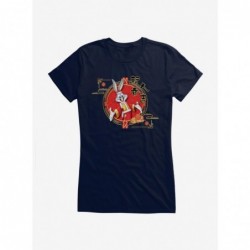 Unique Looney Tunes Bugs Bunny Year Of The Rabbit Girls T-Shirt $9.36 T-Shirts