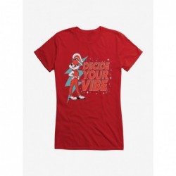 Exclusive Price Looney Tunes Decide Your Vibe Girls T-Shirt $9.36 T-Shirts