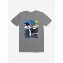 Bestselling Looney Tunes Sylvester Tweety Play Sandwich T-Shirt $7.27 T-Shirts