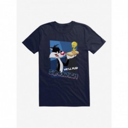 Bestselling Looney Tunes Sylvester Tweety Play Sandwich T-Shirt $7.27 T-Shirts