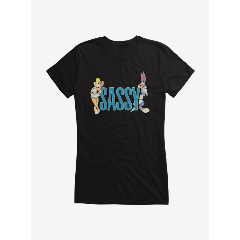 Flash Deal Looney Tunes Sassy Lola And Bugs Bunny Girls T-Shirt $7.57 T-Shirts