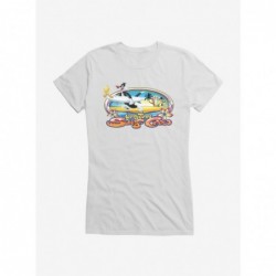 Cheap Sale Looney Tunes Surf Crew Girls T-Shirt $6.37 T-Shirts