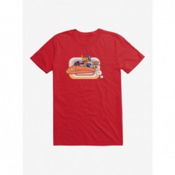 Pre-sale Discount Looney Tunes Daffy Duck Flying High T-Shirt $5.74 T-Shirts