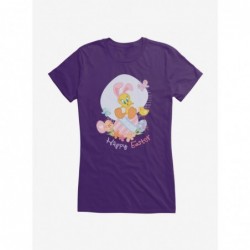 Pre-sale Looney Tunes Easter Tweety Happy Easter! Girls T-Shirt $8.96 T-Shirts