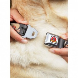 Huge Discount Looney Tunes Yosemite Sam Gray Seatbelt Buckle Dog Collar $9.46 Pet Collars