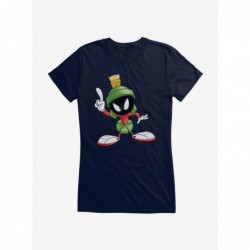 Cheap Sale Looney Tunes Marvin The Martian Girls T-Shirt $5.98 T-Shirts