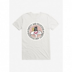 Big Sale Looney Tunes Tweety And Sylvester Icon T-Shirt $7.46 T-Shirts