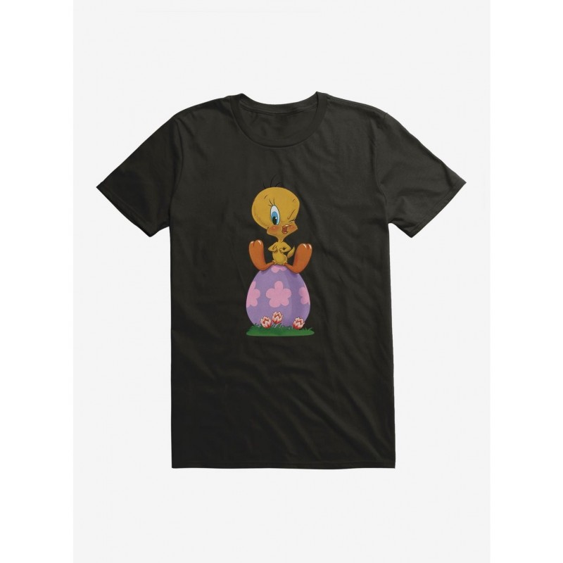 Limited-time Offer Looney Tunes Easter Winking Tweety T-Shirt $8.22 T-Shirts