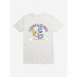 Pre-sale Looney Tunes Tennis Dual Tweety T-Shirt $6.12 T-Shirts