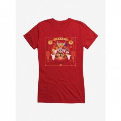 Premium Looney Tunes Happy New Year Girls T-Shirt $7.57 T-Shirts