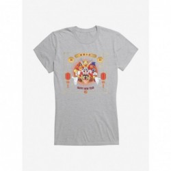 Premium Looney Tunes Happy New Year Girls T-Shirt $7.57 T-Shirts