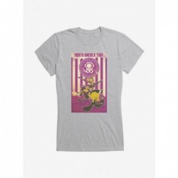 Unique Looney Tunes North America Tour Purple Color Girls T-Shirt $5.98 T-Shirts