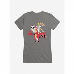 Low Price Looney Tunes Lola Bunny Football England Girls T-Shirt $6.77 T-Shirts