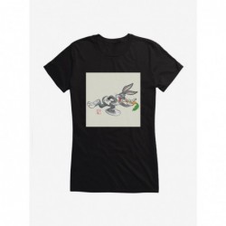 New Arrival Looney Tunes Bugs Bunny Munching On The Go Girls T-Shirt $7.97 T-Shirts