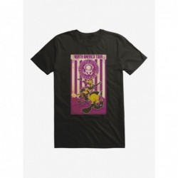 Seasonal Sale Looney Tunes North America Tour Purple Color T-Shirt $5.74 T-Shirts