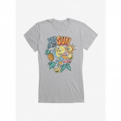 Pre-sale Looney Tunes Tweety Bird Summer Fun In The Sun Girls T-Shirt $6.57 T-Shirts