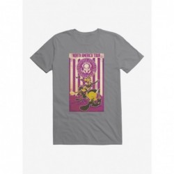 Seasonal Sale Looney Tunes North America Tour Purple Color T-Shirt $5.74 T-Shirts