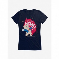 Limited Time Special Looney Tunes Porky Pig Holiday Ham Girls T-Shirt $9.56 T-Shirts