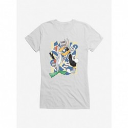 Exclusive Looney Tunes Daffy Duck Bugs Bunny Disguise Girls T-Shirt $6.18 T-Shirts