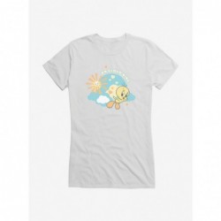 Unique Looney Tunes Tweety Bird Cloud Nine Girls T-Shirt $7.77 T-Shirts