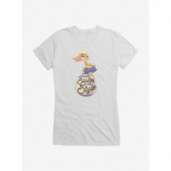 Value for Money Looney Tunes Easter Lola Bunny Easter With Style Girls T-Shirt $7.37 T-Shirts