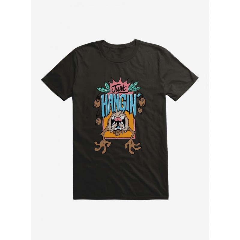 Hot Sale Looney Tunes Tasmanian Devil Hangin' Out T-Shirt $9.18 T-Shirts