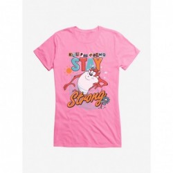 Absolute Discount Looney Tunes Taz Going Strong Girls T-Shirt $9.56 T-Shirts