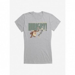 Trendy Looney Tunes Hangry Taz Girls T-Shirt $7.97 T-Shirts