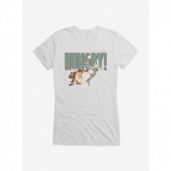 Trendy Looney Tunes Hangry Taz Girls T-Shirt $7.97 T-Shirts