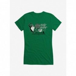 Pre-sale Discount Looney Tunes Taz Happy Holidays Girls T-Shirt $8.17 T-Shirts