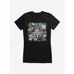 Special Looney Tunes Wile E. Coyote Ouch Doodle Girls T-Shirt $8.17 T-Shirts