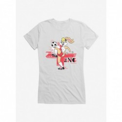 Low Price Looney Tunes Lola Bunny Football England Girls T-Shirt $6.77 T-Shirts