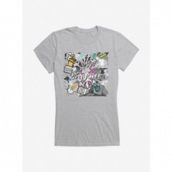 Special Looney Tunes Wile E. Coyote Ouch Doodle Girls T-Shirt $8.17 T-Shirts