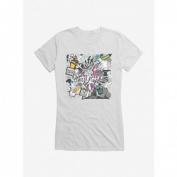 Special Looney Tunes Wile E. Coyote Ouch Doodle Girls T-Shirt $8.17 T-Shirts