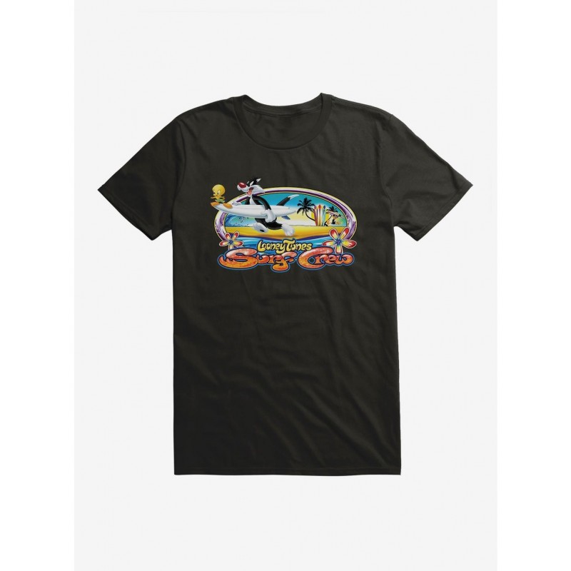 Fashion Looney Tunes Surf Crew T-Shirt $8.99 T-Shirts