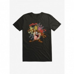 Fashion Looney Tunes Tasmanian Devil Tantrum T-Shirt $6.31 T-Shirts