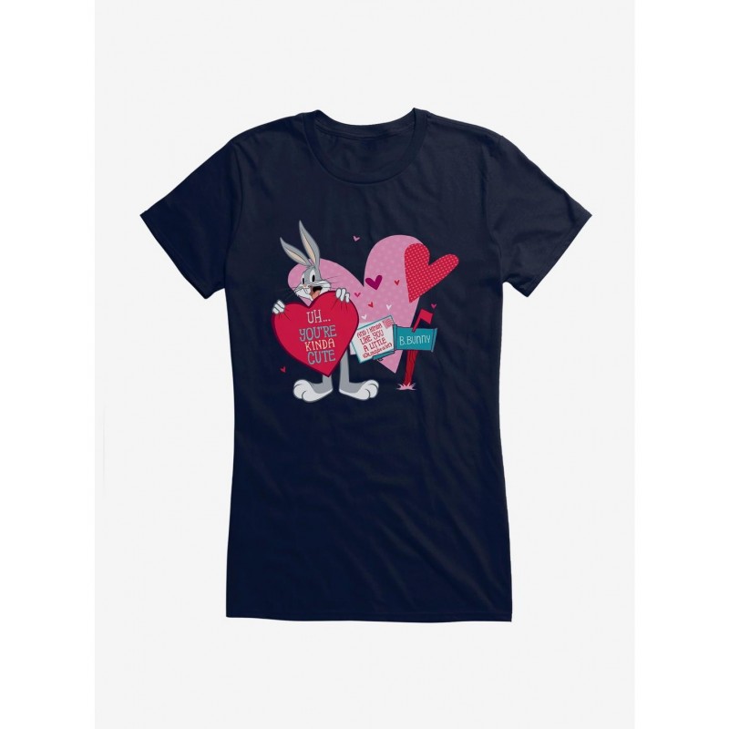 Special Looney Tunes Bugs Bunny Kinda Cute Girls T-Shirt $5.98 T-Shirts