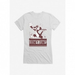 Exclusive Price Looney Tunes Sylvester Ice Skating Girls T-Shirt $5.98 T-Shirts