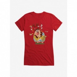 Huge Discount Looney Tunes Easter Tasmanian Devil Girls T-Shirt $6.18 T-Shirts