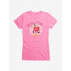 Exclusive Looney Tunes Daffy Duck Gem Girls T-Shirt $7.37 T-Shirts