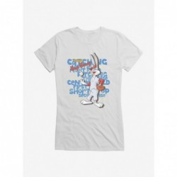 Flash Deal Looney Tunes Bugs Bunny Baseball Girls T-Shirt $8.57 T-Shirts