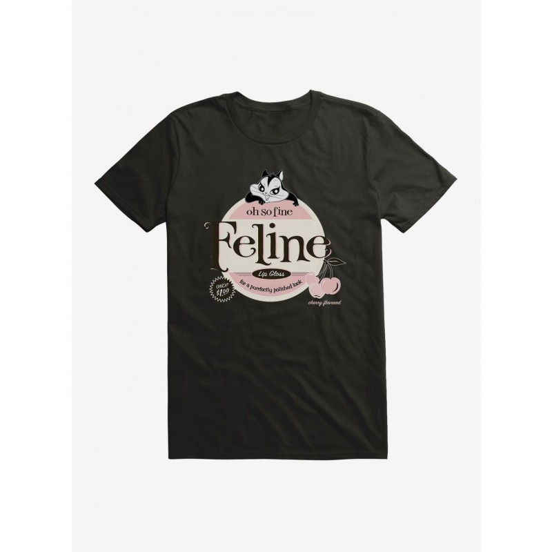 Exclusive Price Looney Tunes Summer Fun Oh So Fine Feline T-Shirt $8.60 T-Shirts